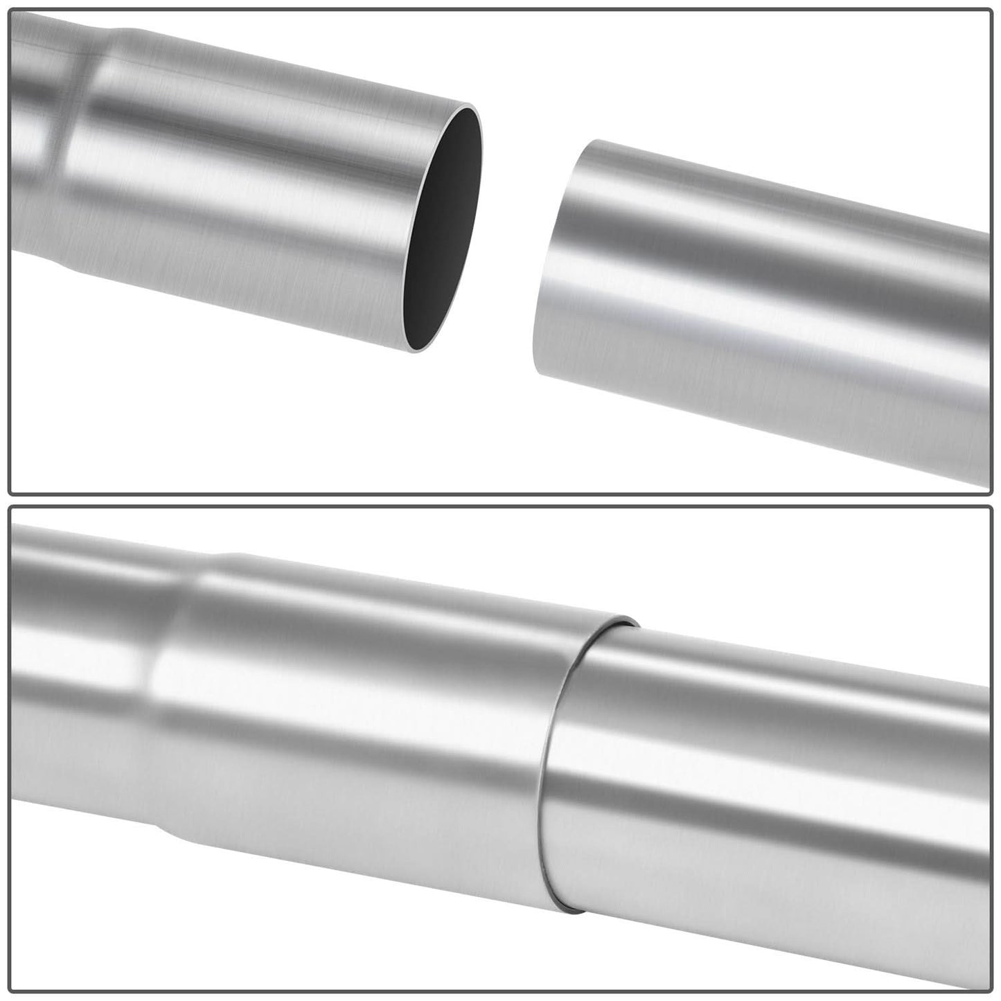 2" to 2.15" Flared 45 Degree Exhaust Pipe Bend Tubing Mild Steel