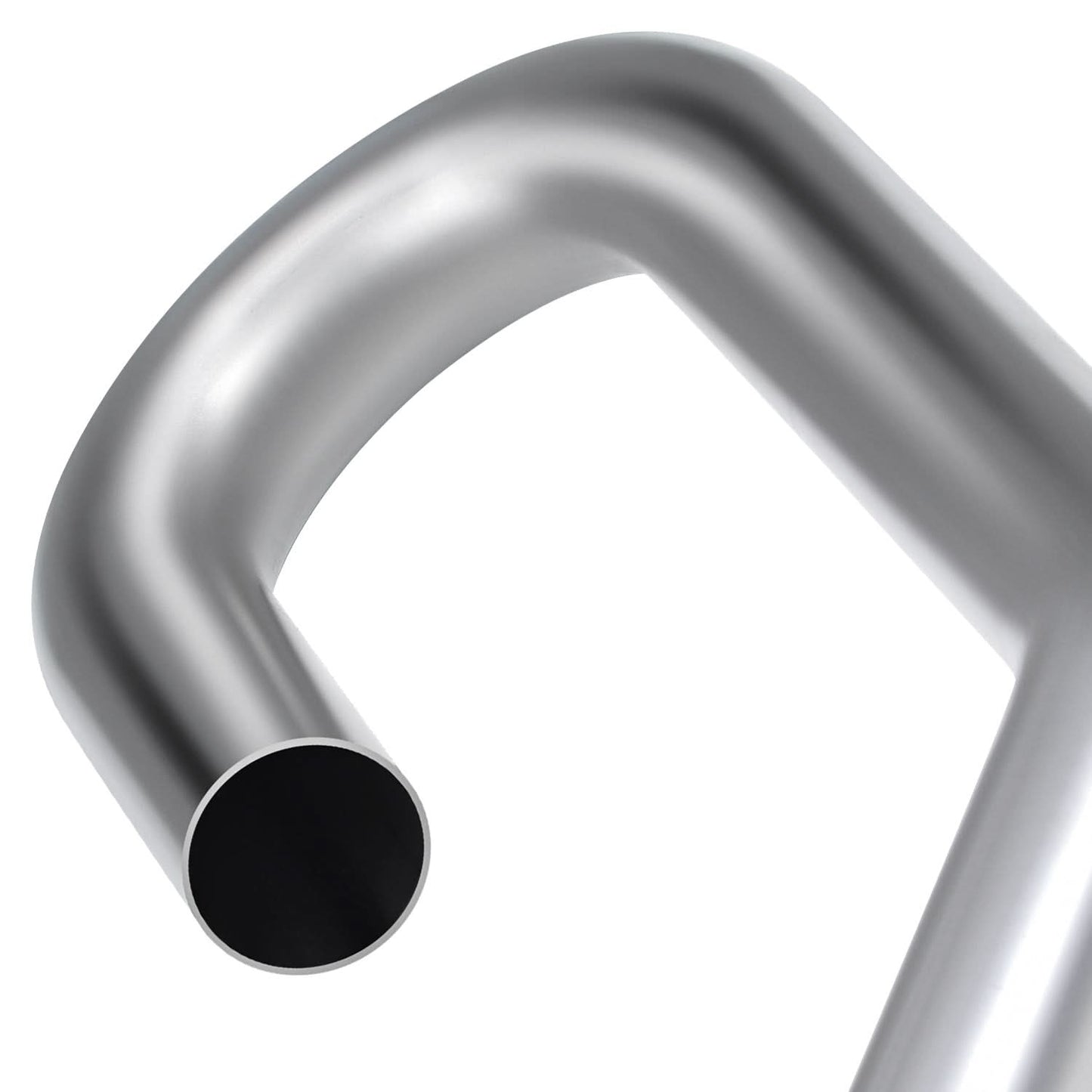 2" OD 45/180 Degree U-Bend Exhaust Pipe Tubing - 18-Gauge