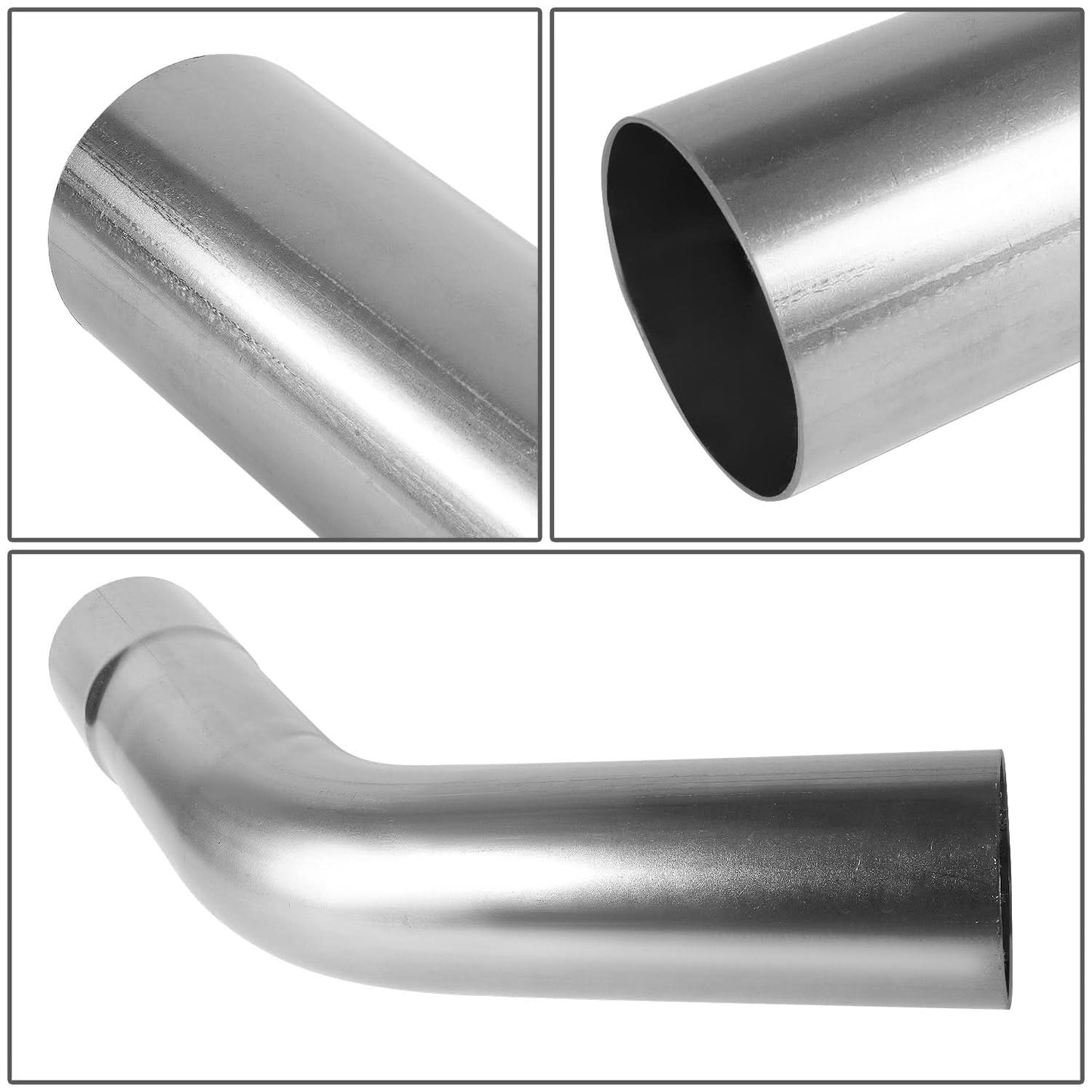 2.5" 45 Degree Exhaust Pipe Bend Tubing Stainless Steel