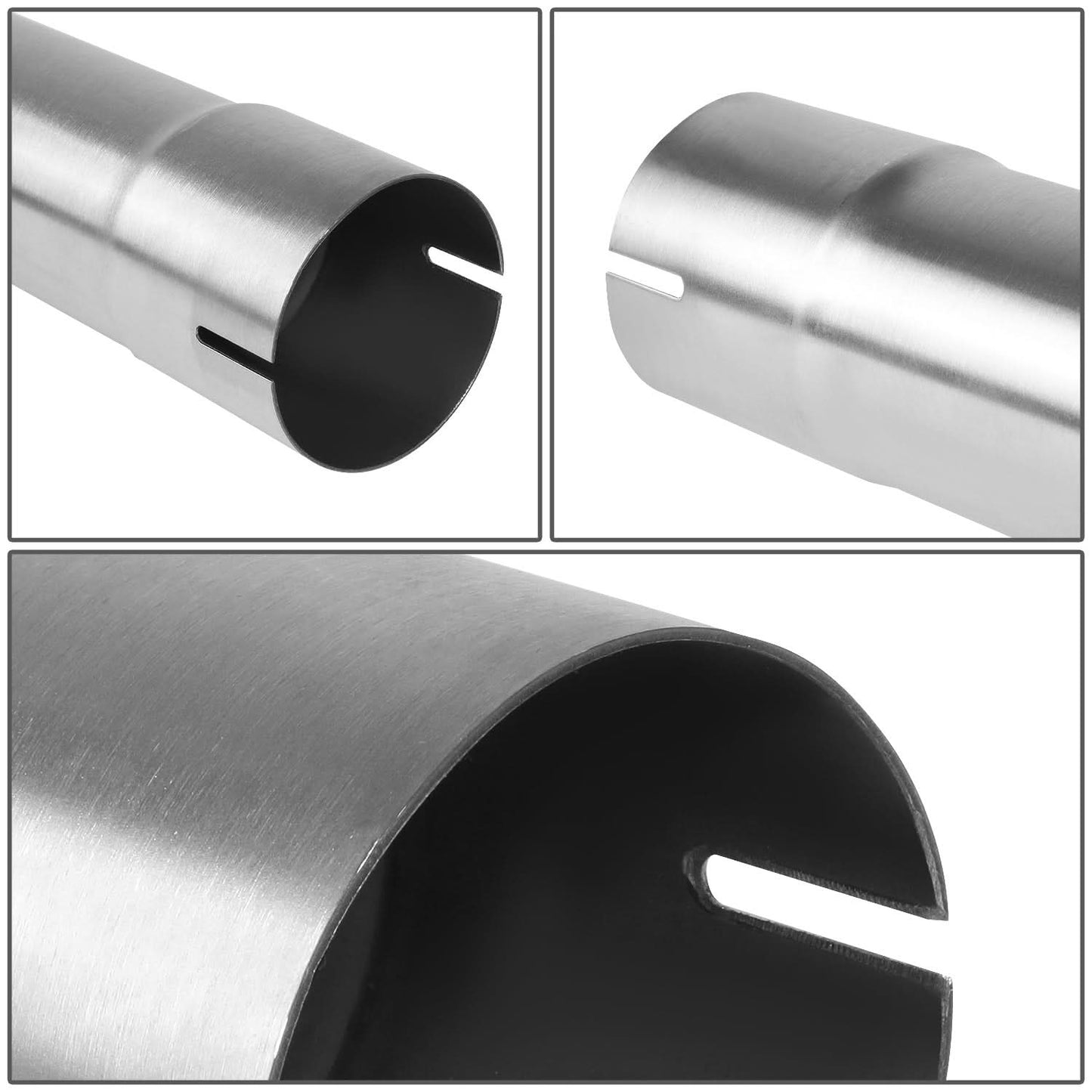 2.5" 45 Degree Mandrel Bent Exhaust Pipe Tubing Stainless Steel