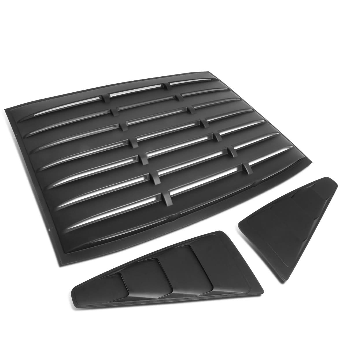 05-14 Ford Mustang Window Louver 3PCS Black (Non-Convertible)