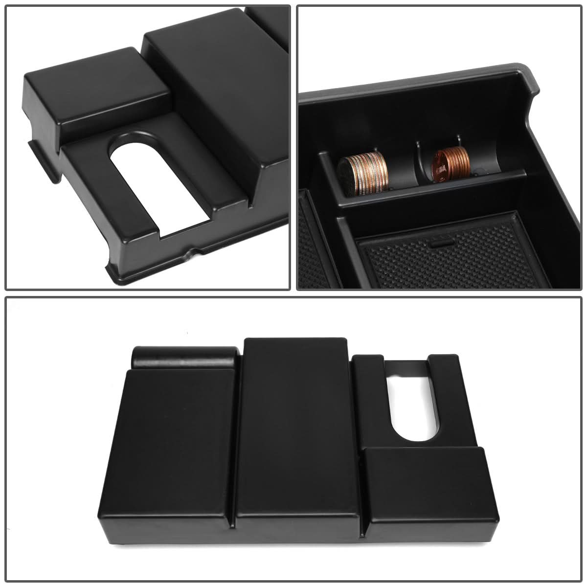 2007-2019 Toyota Tundra Center Console Organizer Tray - Black
