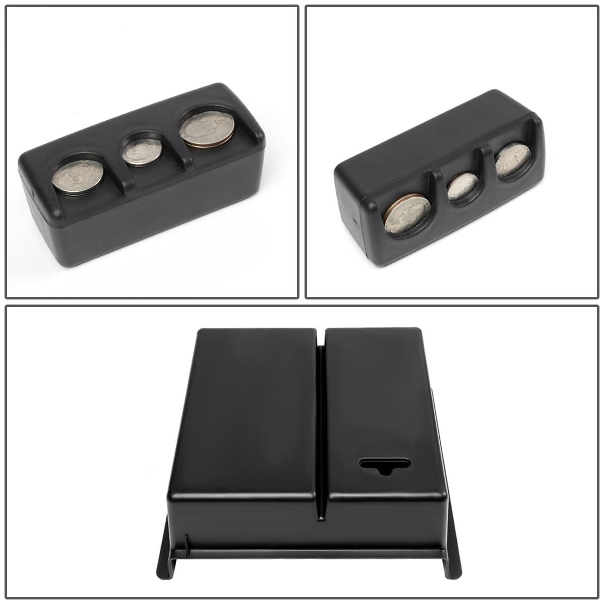 10-18 Toyota 4Runner Center Console Organizer Tray - Black