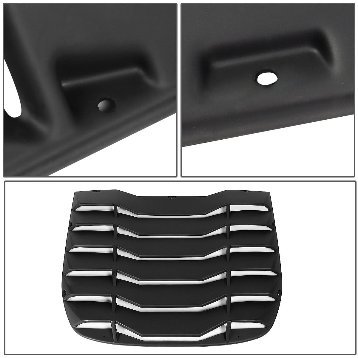 09-19 Nissan 370Z Coupe Rear Window Louver ABS