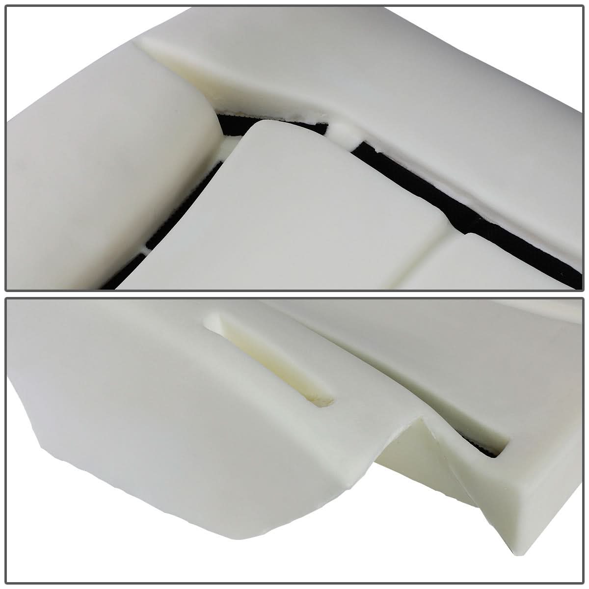 99-02 Chevrolet Silverado White Seat Cushion Pad 50/50 Bucket Seats