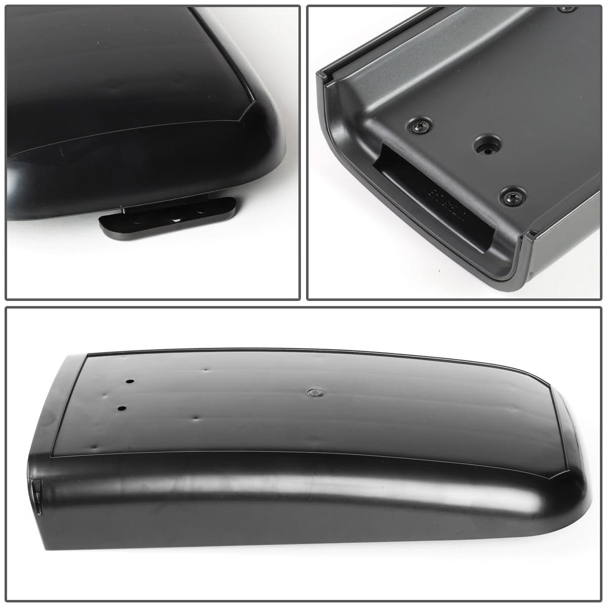 02-09 Chevrolet Trailblazer Center Console Armrest Lid Black