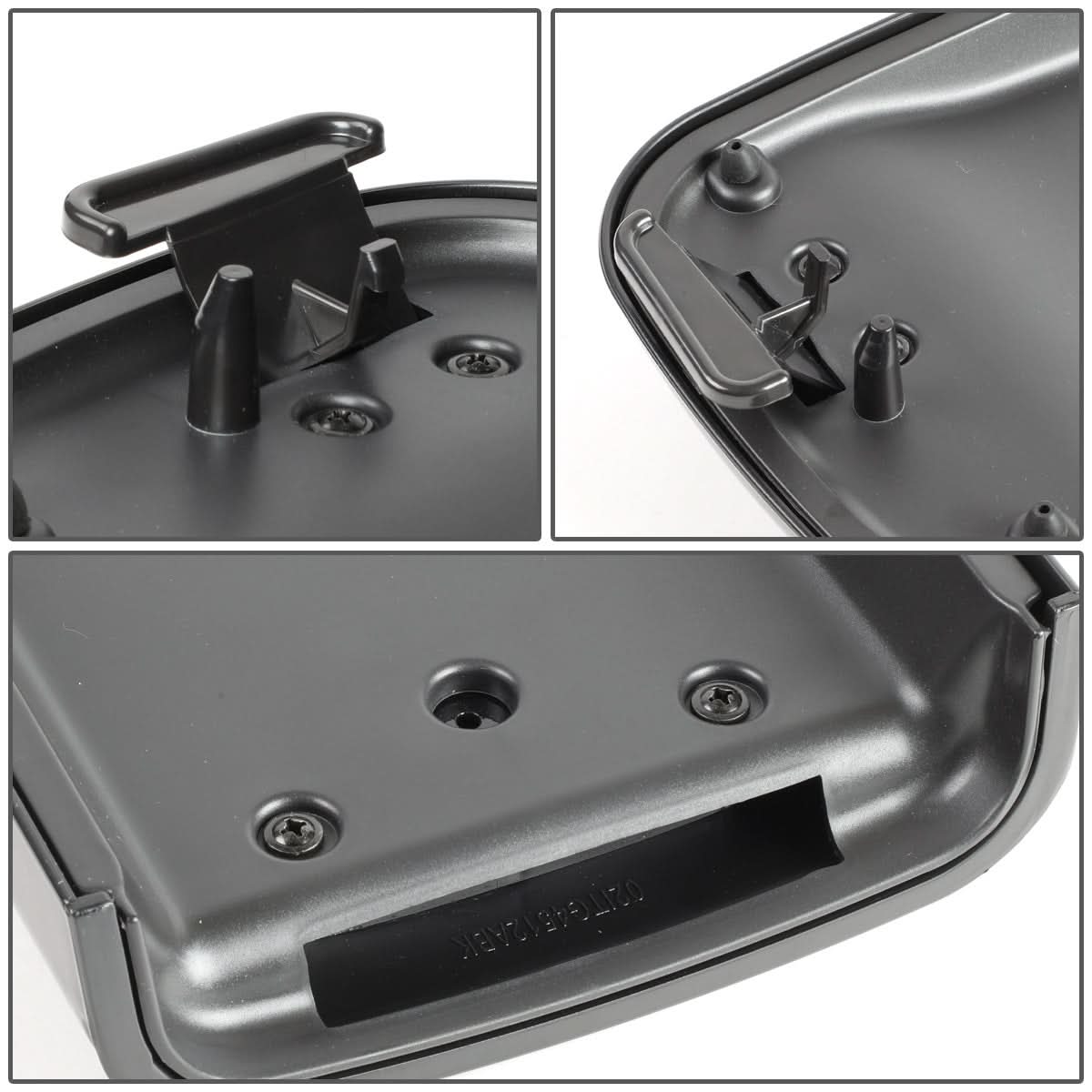 02-09 Chevrolet Trailblazer Center Console Armrest Lid Black