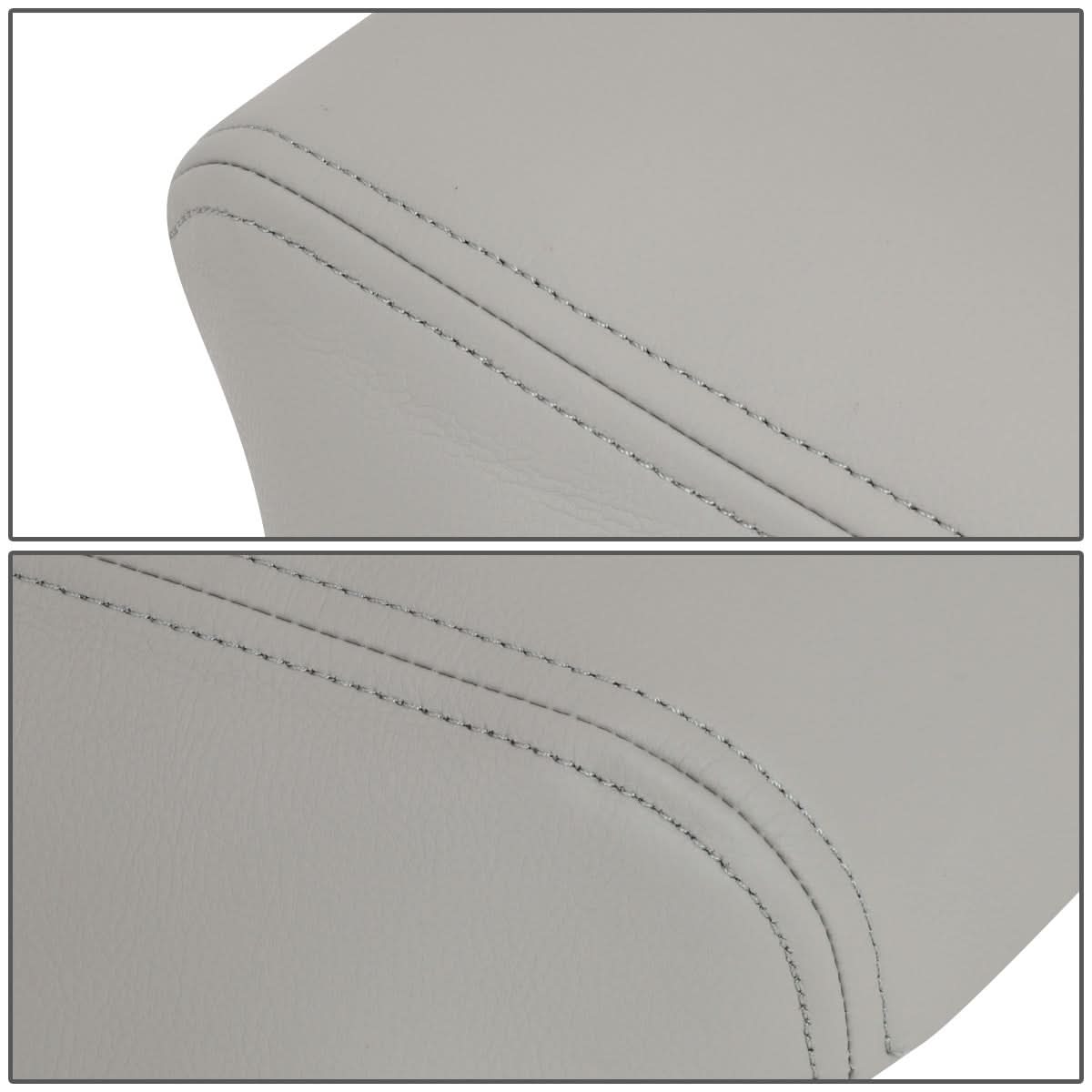 2008-2013 Toyota Highlander Center Console Lid Cover - Leather Gray