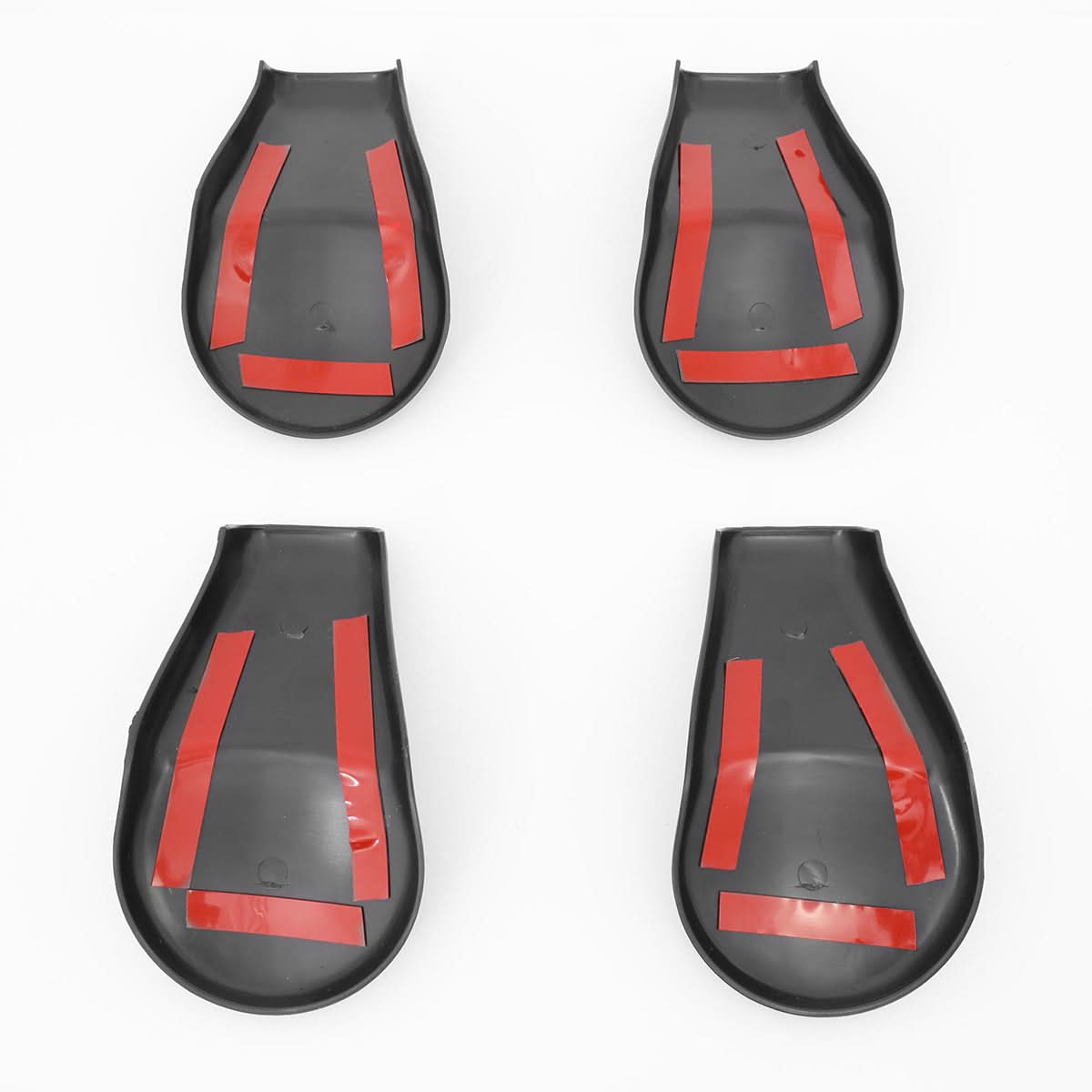 2014-2019 Toyota Tundra Front Seat Bracket Cap Cover Set - Black