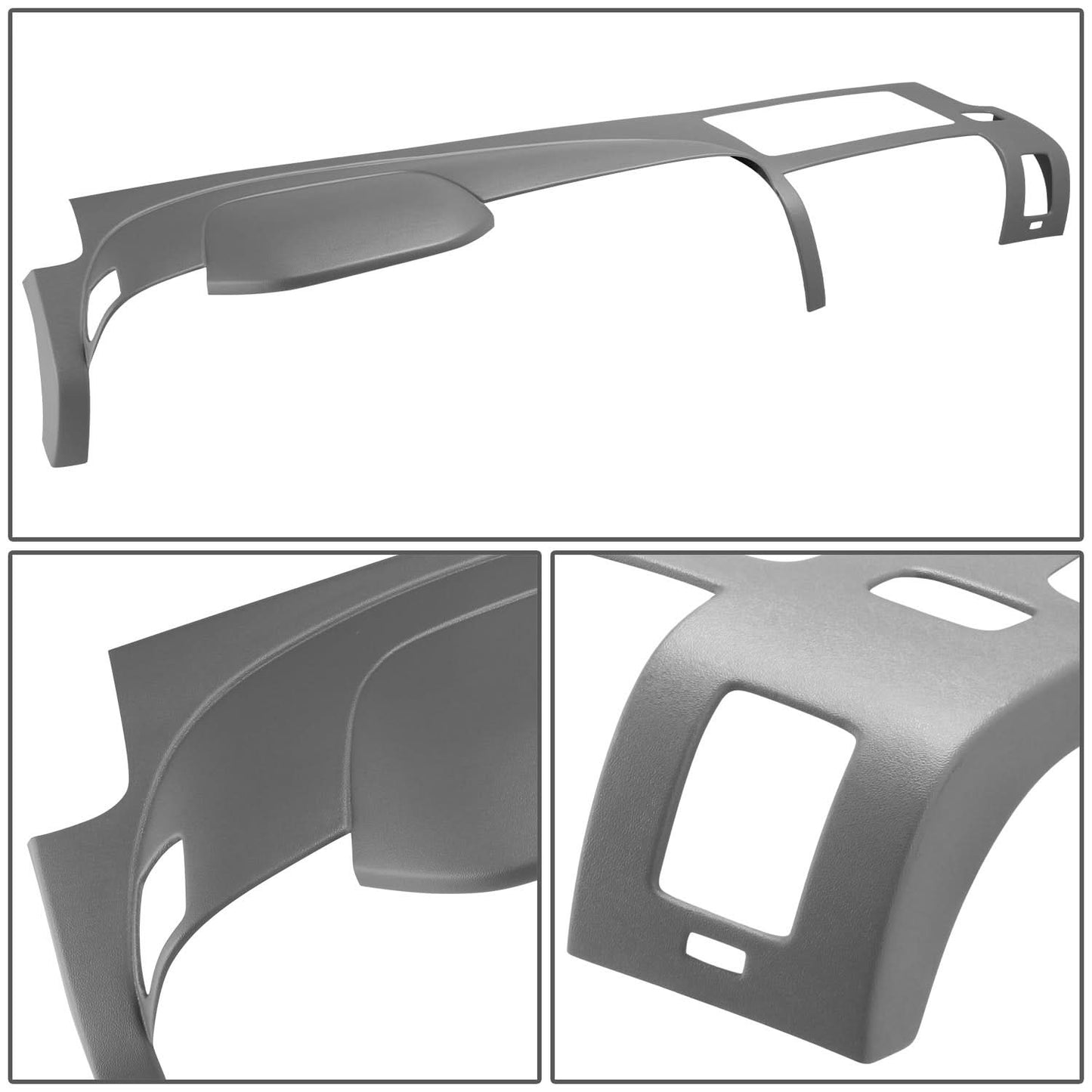 2007-2013 Chevrolet Silverado Front Dashboard Cover Cap Gray