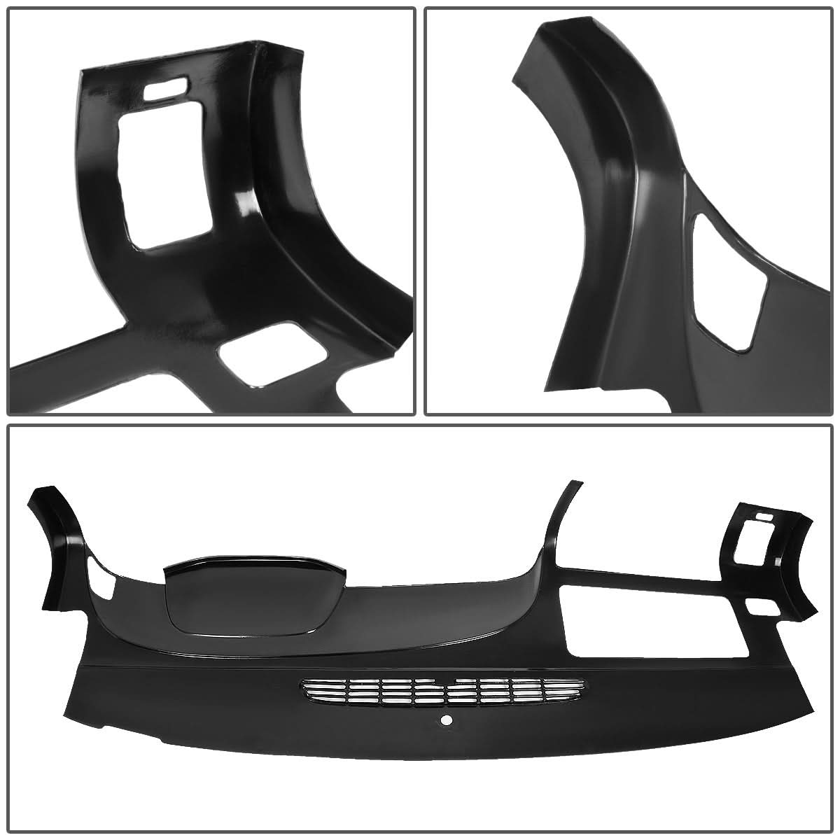 2007-2013 Chevrolet Silverado Full Dashboard Cover Cap Black