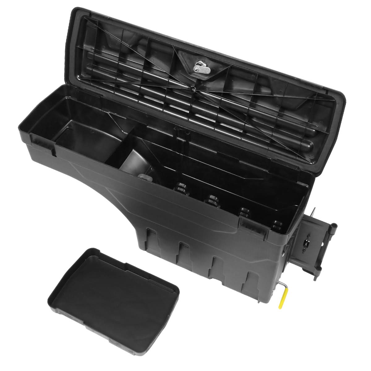 02-18 Dodge Ram Truck Bed Wheel Well Box - Passenger Side
