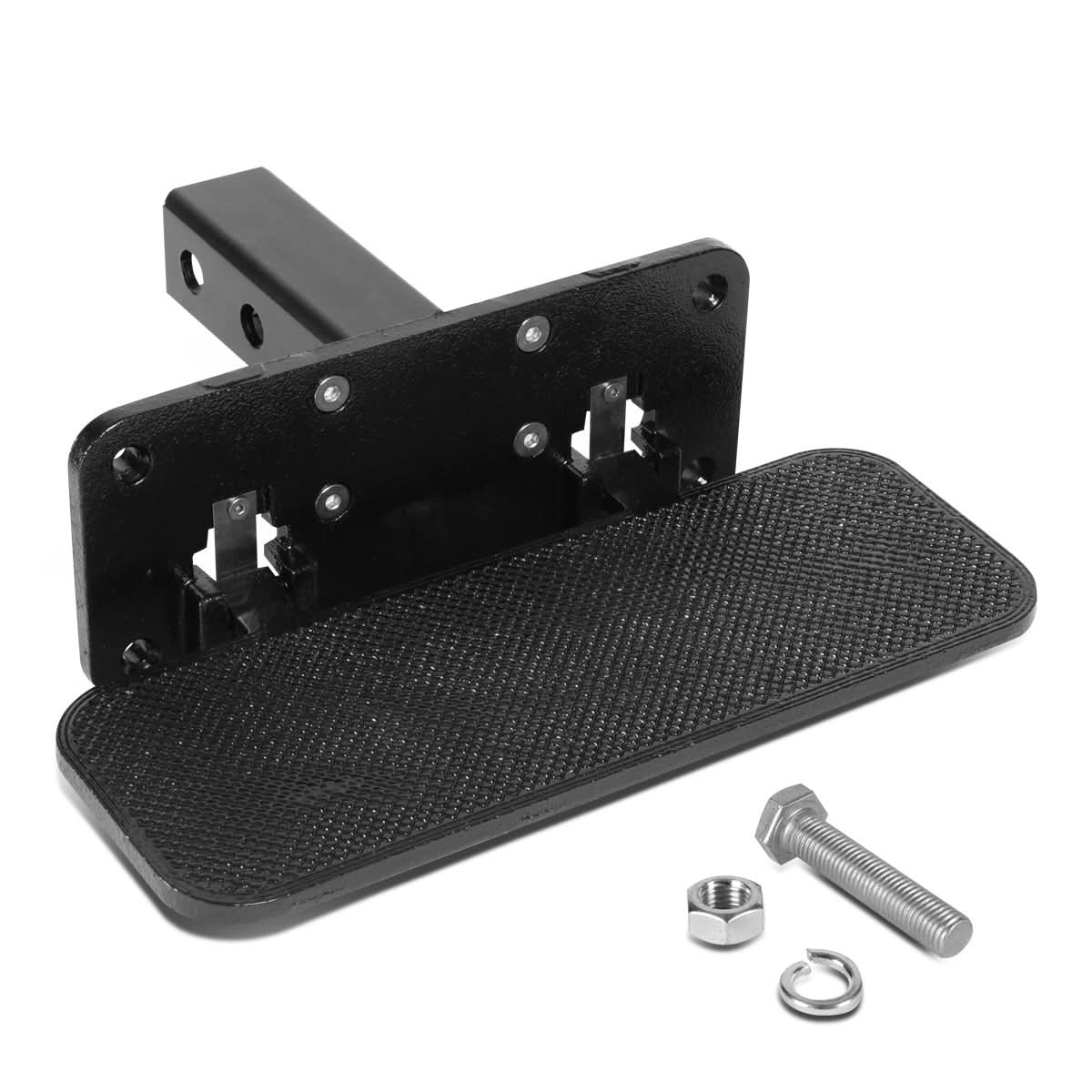 2 Inch Folding Hitch Step - Aluminum