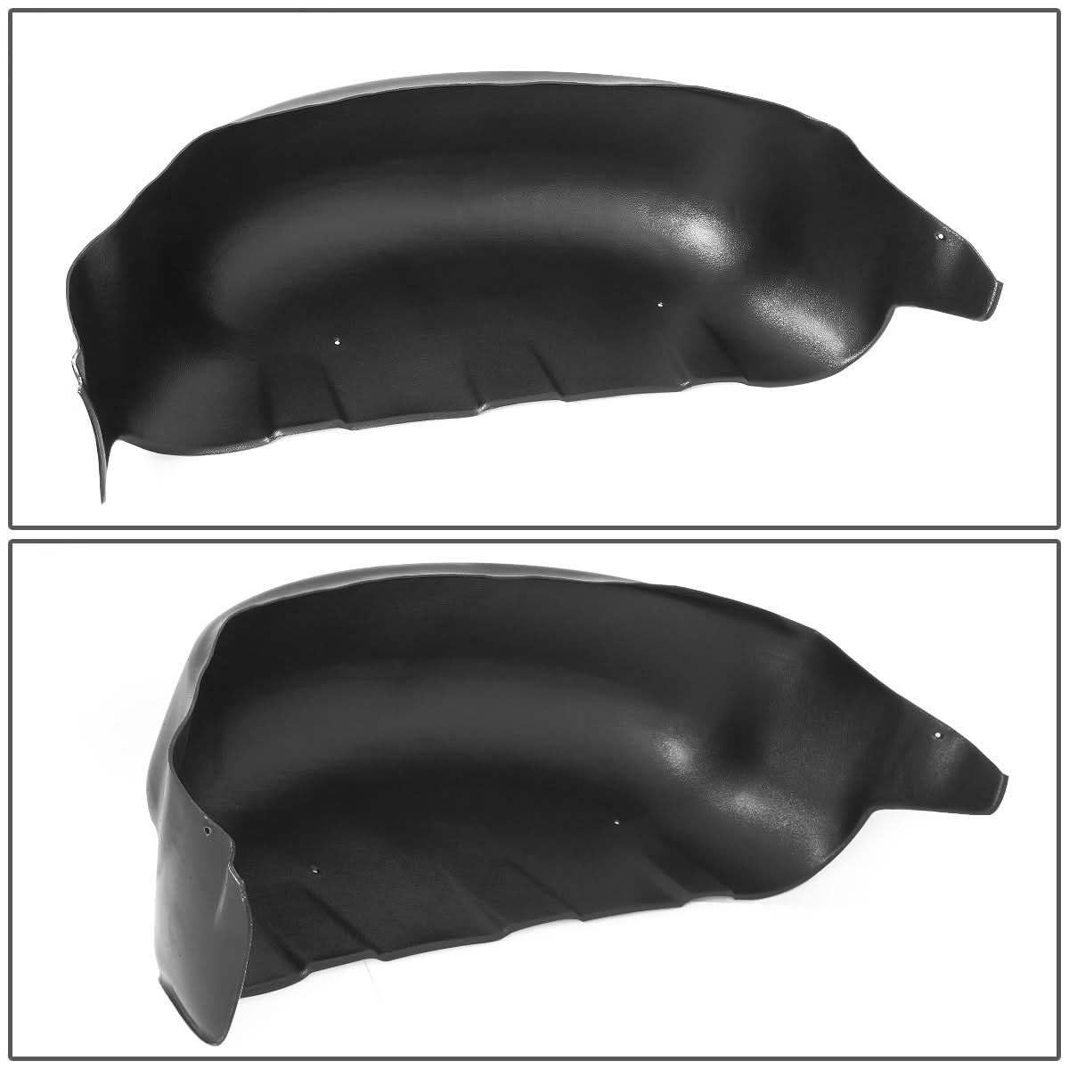 2017-2019 Ford F-250 F-350 Super Duty Rear Wheel Guard Cover 2pc