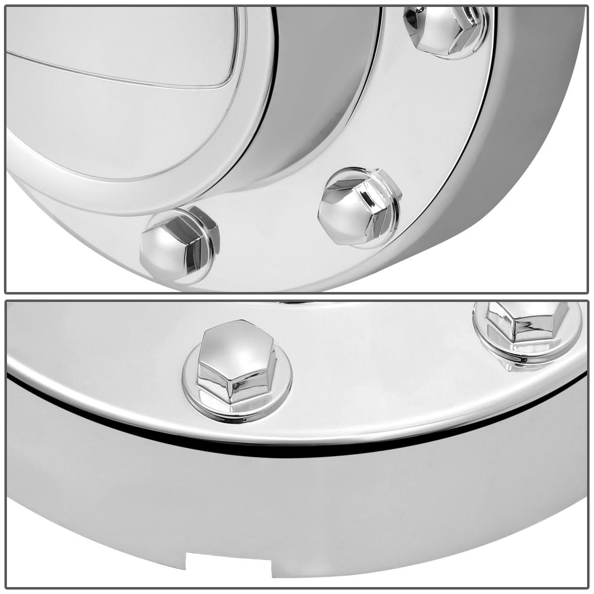 2011-2016 Dodge Ram 3500 Dually Wheel Center Hub Caps 10-Hole 4pc