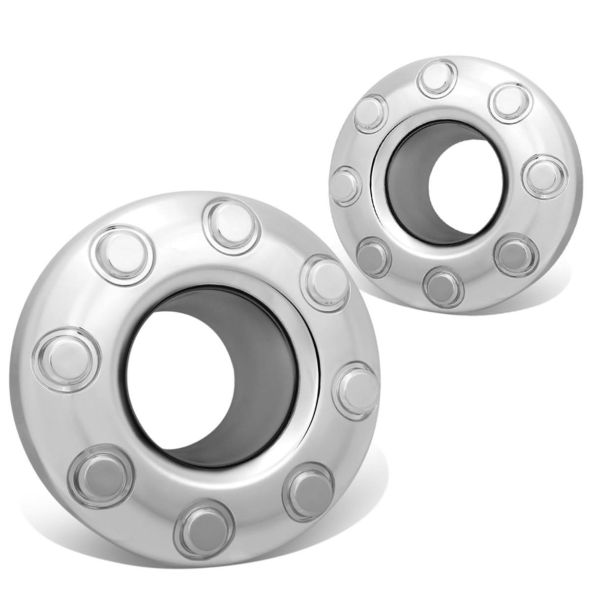 05-18 Ford F-350 Super Duty Front Wheel Center Hub Caps 17" 4WD 2PCS