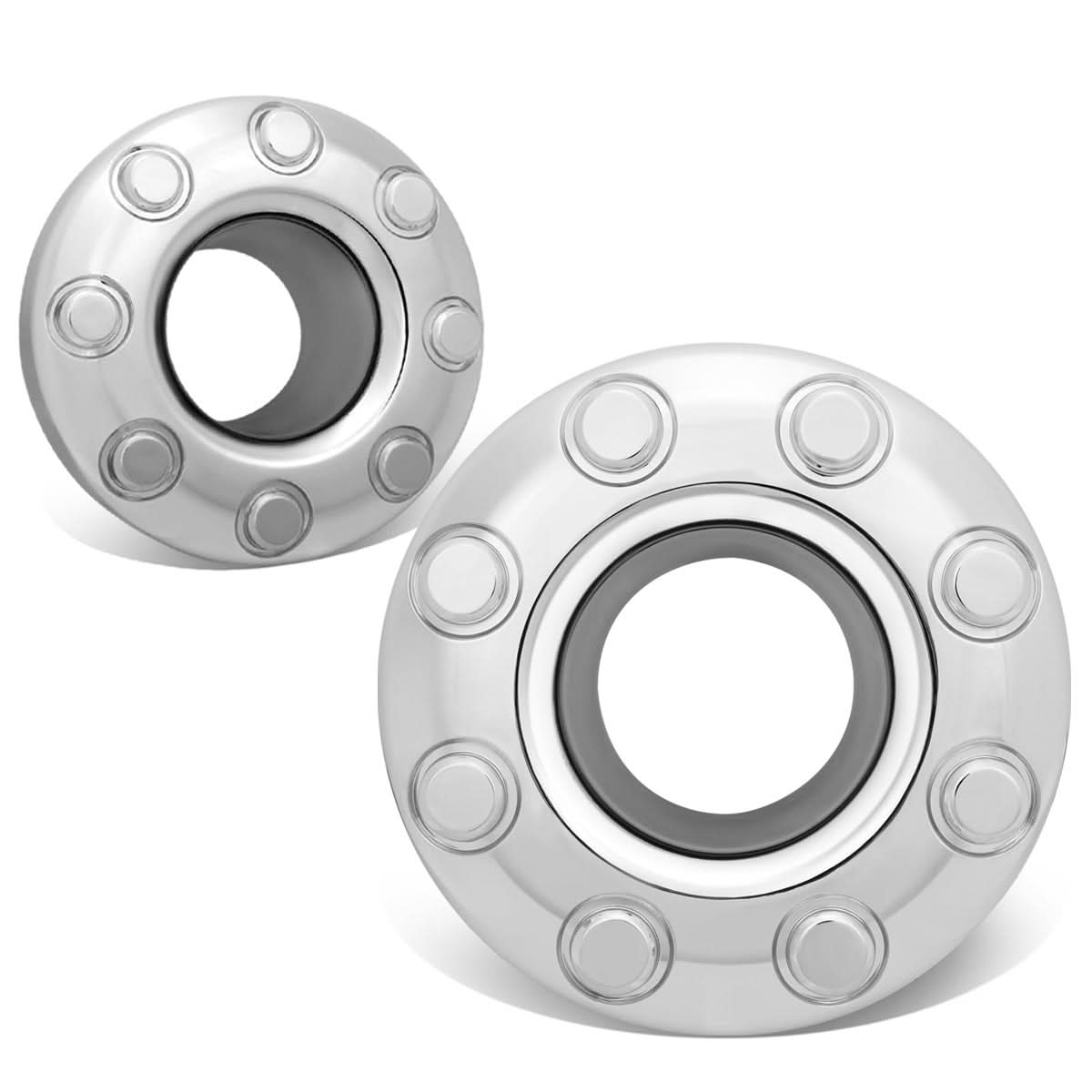 05-18 Ford F-350 Super Duty Front Wheel Center Hub Caps 17" 4WD 2PCS