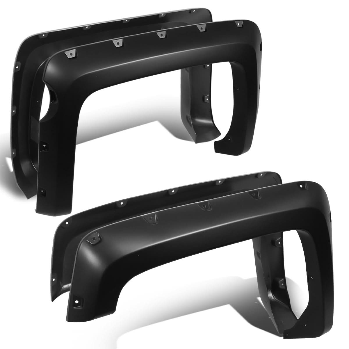 14-19 Chevrolet Silverado 1500 Pocket-Riveted Style Wheel Flares