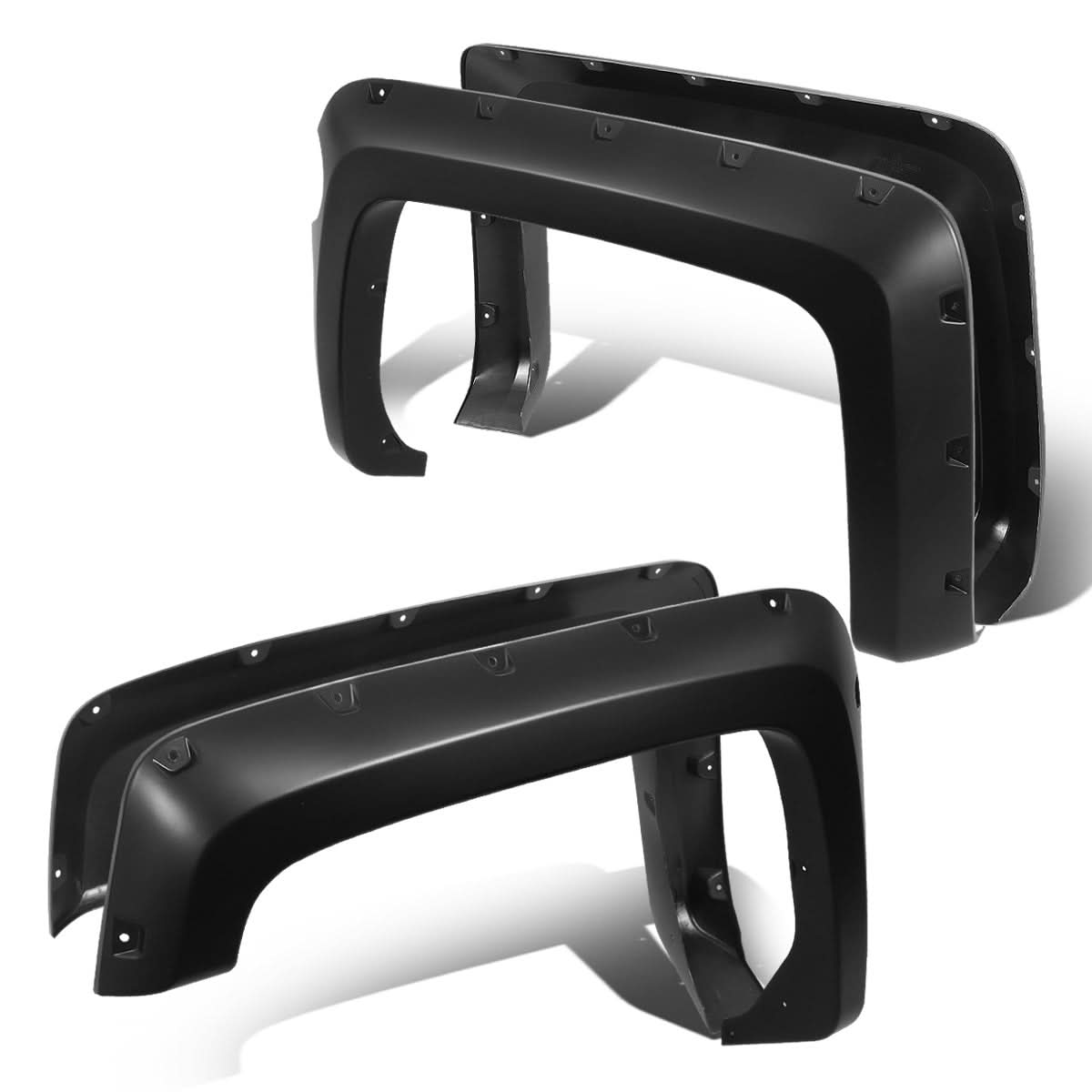 14-19 Chevrolet Silverado 1500 Pocket-Riveted Style Wheel Flares