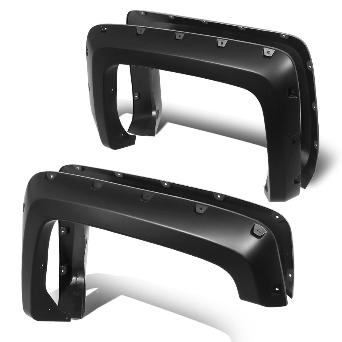 2014-2018 Chevrolet Silverado 2500HD/3500HD Pocket-Riveted Wheel Flares