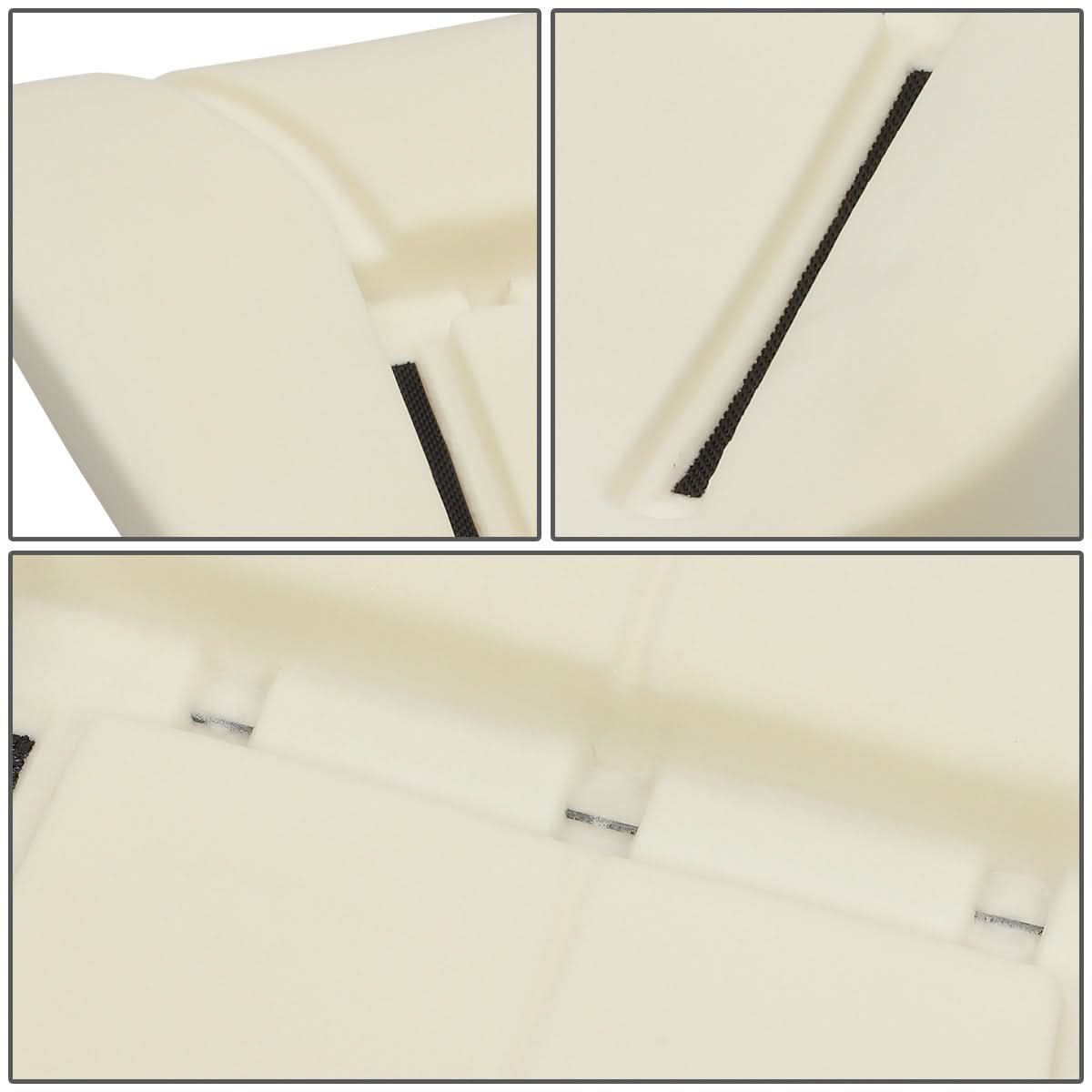 98-02 Dodge Ram Lower Bottom Seat Cushion Driver Side White