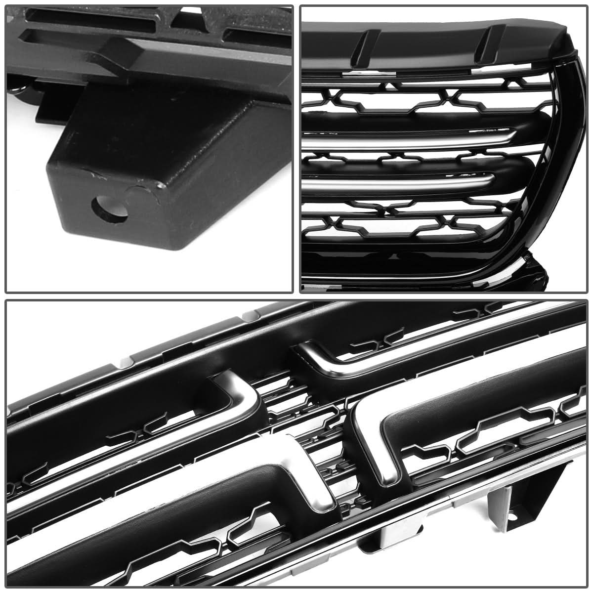2015-2018 Dodge Charger OE Style Grille Black Chrome Trim