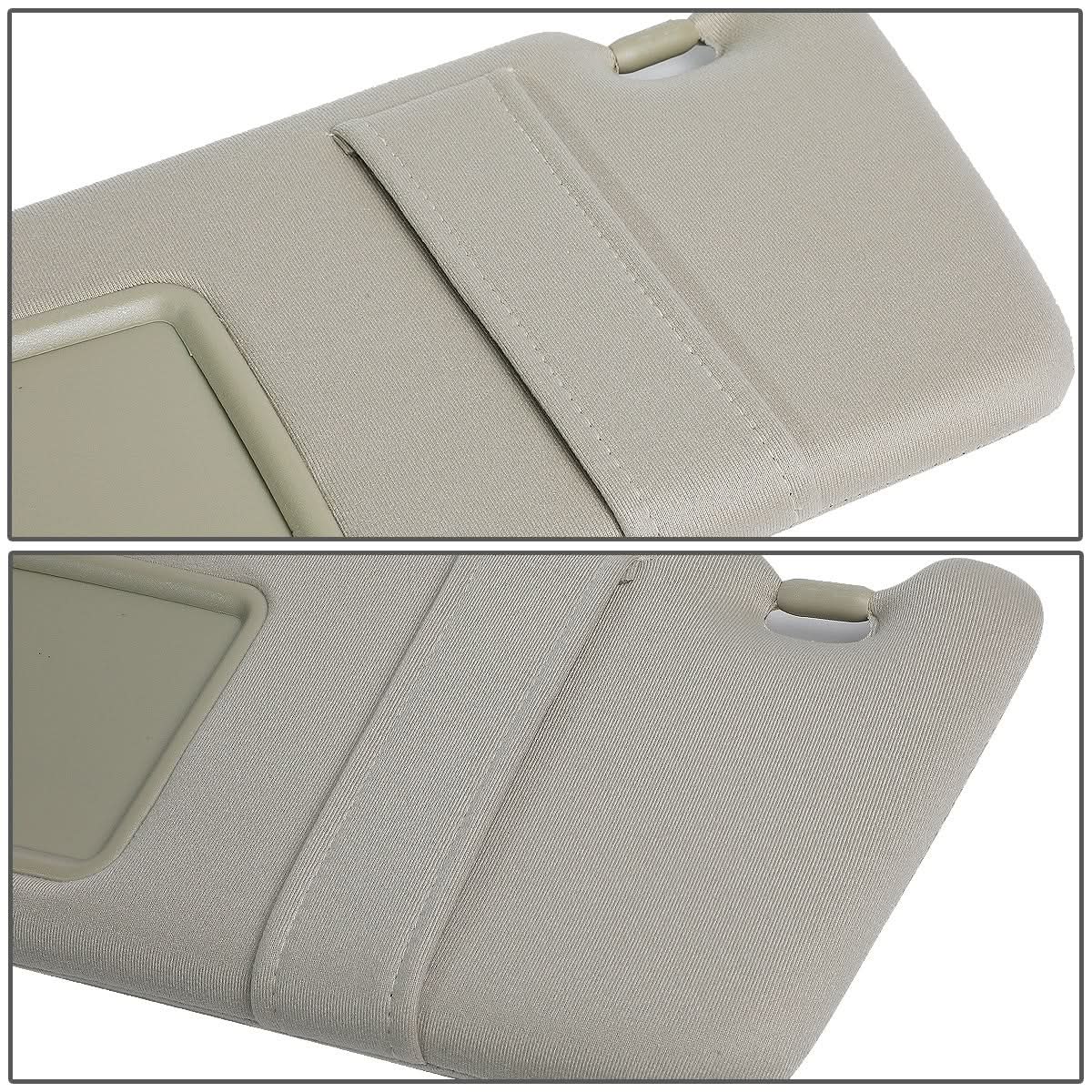 2007-2011 Toyota Camry Driver Side Sun Visor - Beige