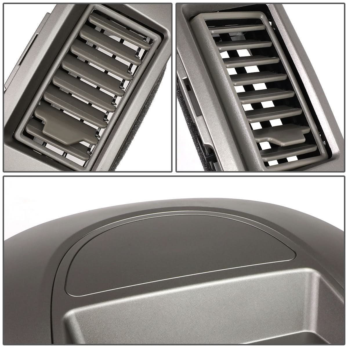 04-06 Nissan Titan Armada Pathfinder Center Dash Bezel Gray