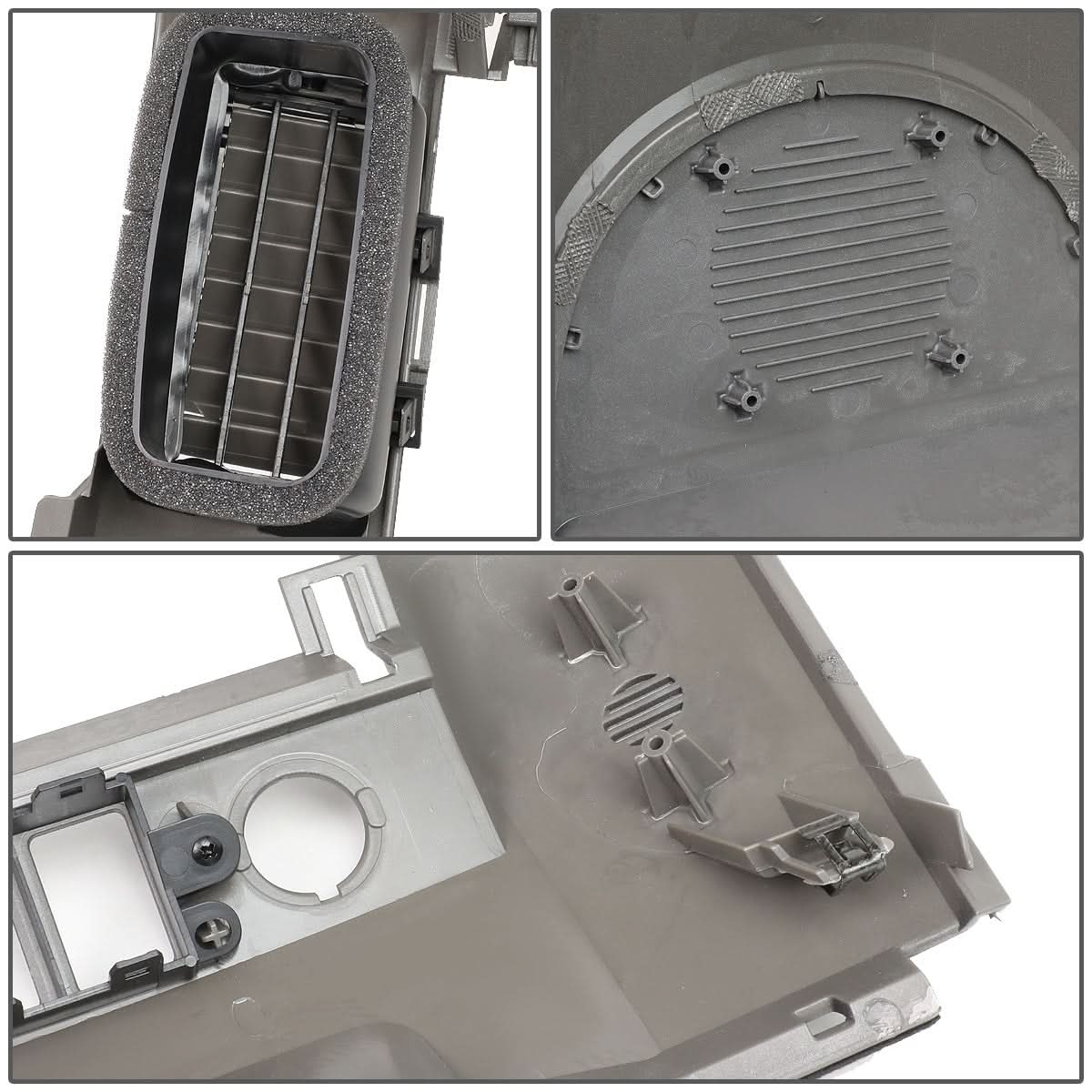 04-06 Nissan Titan Armada Pathfinder Center Dash Bezel Gray