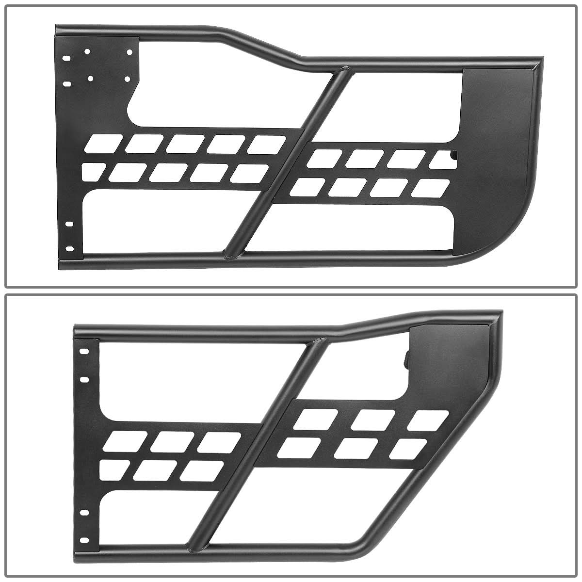 07-18 Jeep Wrangler JK Unlimited Safari Doors Set - Textured Black