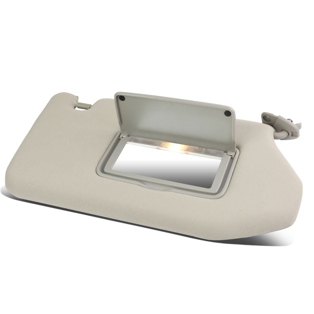 2013-2019 Nissan Pathfinder Gray Sun Visor w/ Vanity Light Passenger