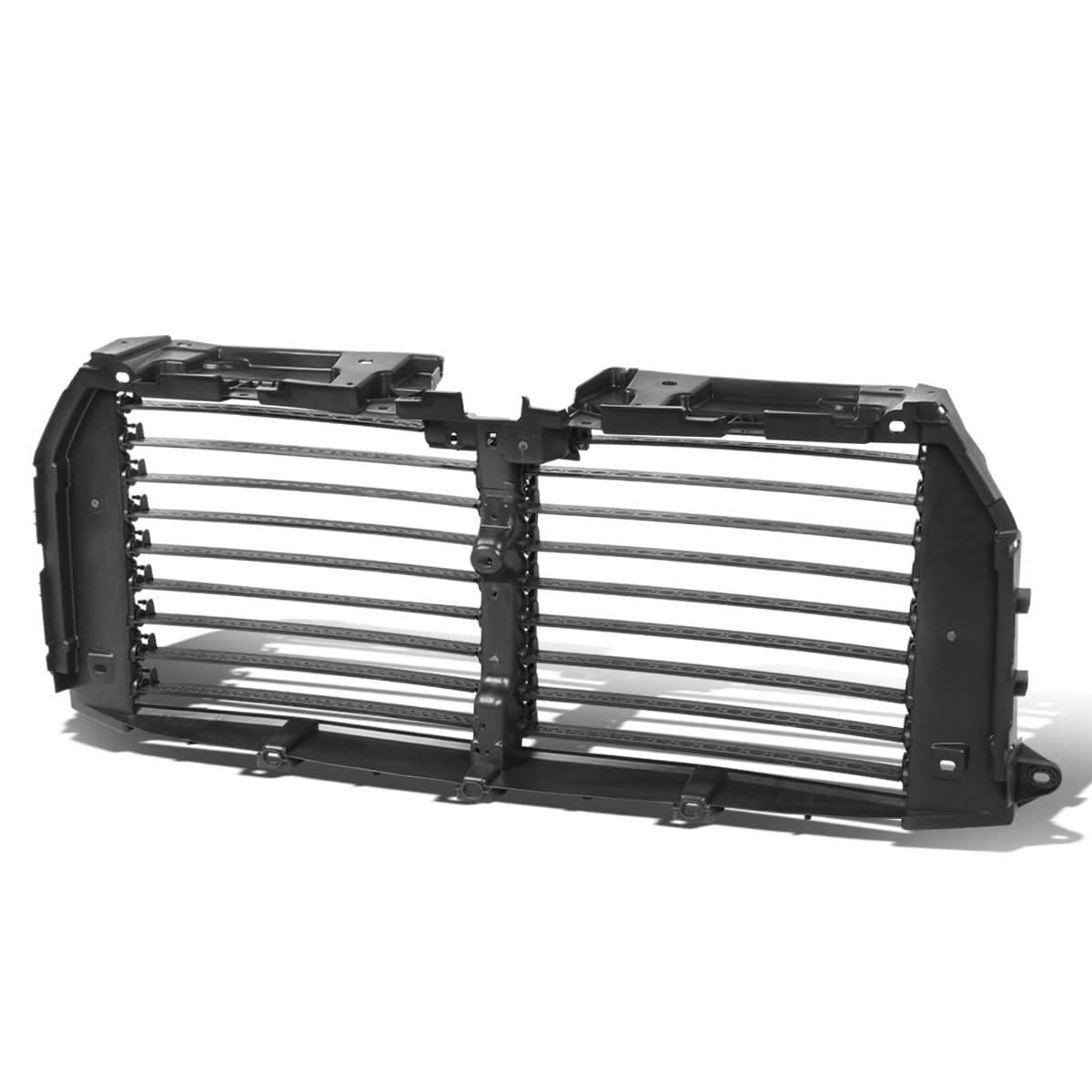 2015-2017 Ford F-150 Front Upper Radiator Shutter Grille - Black