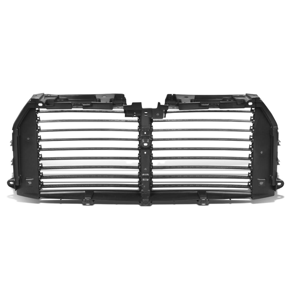 2015-2017 Ford F-150 Front Upper Radiator Shutter Grille - Black