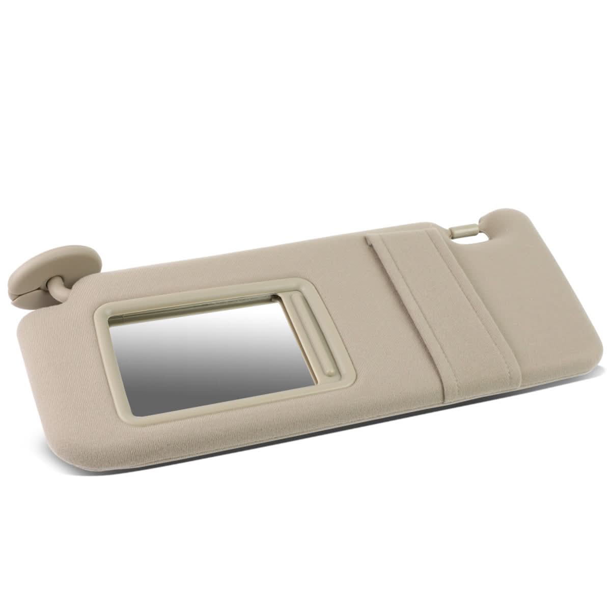 09-16 Toyota Venza Sun Visor Driver Side Beige Illuminated