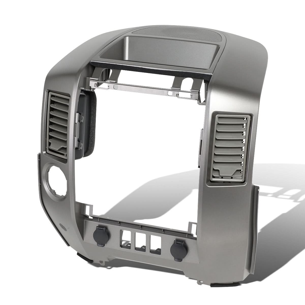 04-06 Nissan Titan/Armada A/C Center Console Bezel Gray