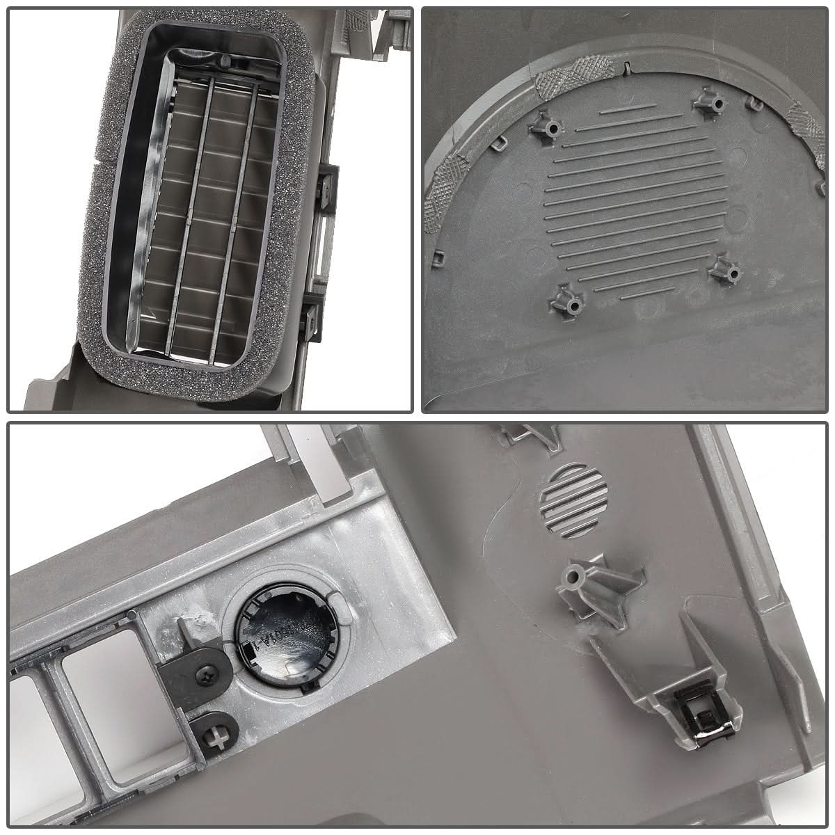 04-06 Nissan Titan/Armada A/C Center Console Bezel Gray