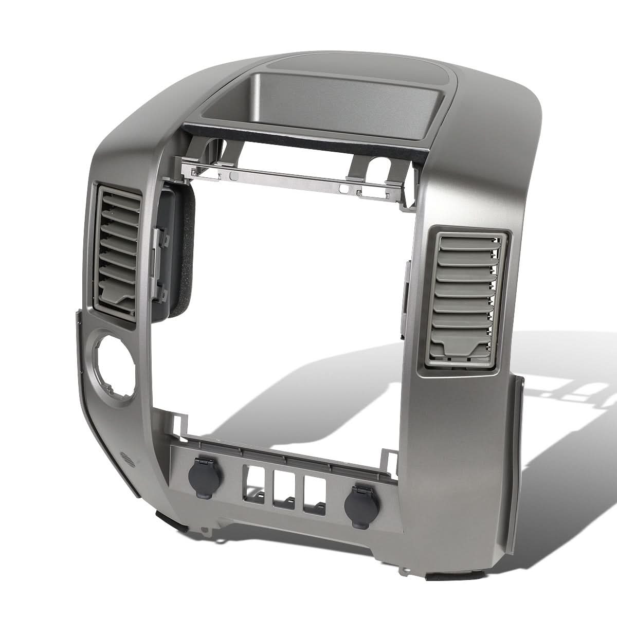04-06 Nissan Titan/Armada A/C Center Console Bezel Gray