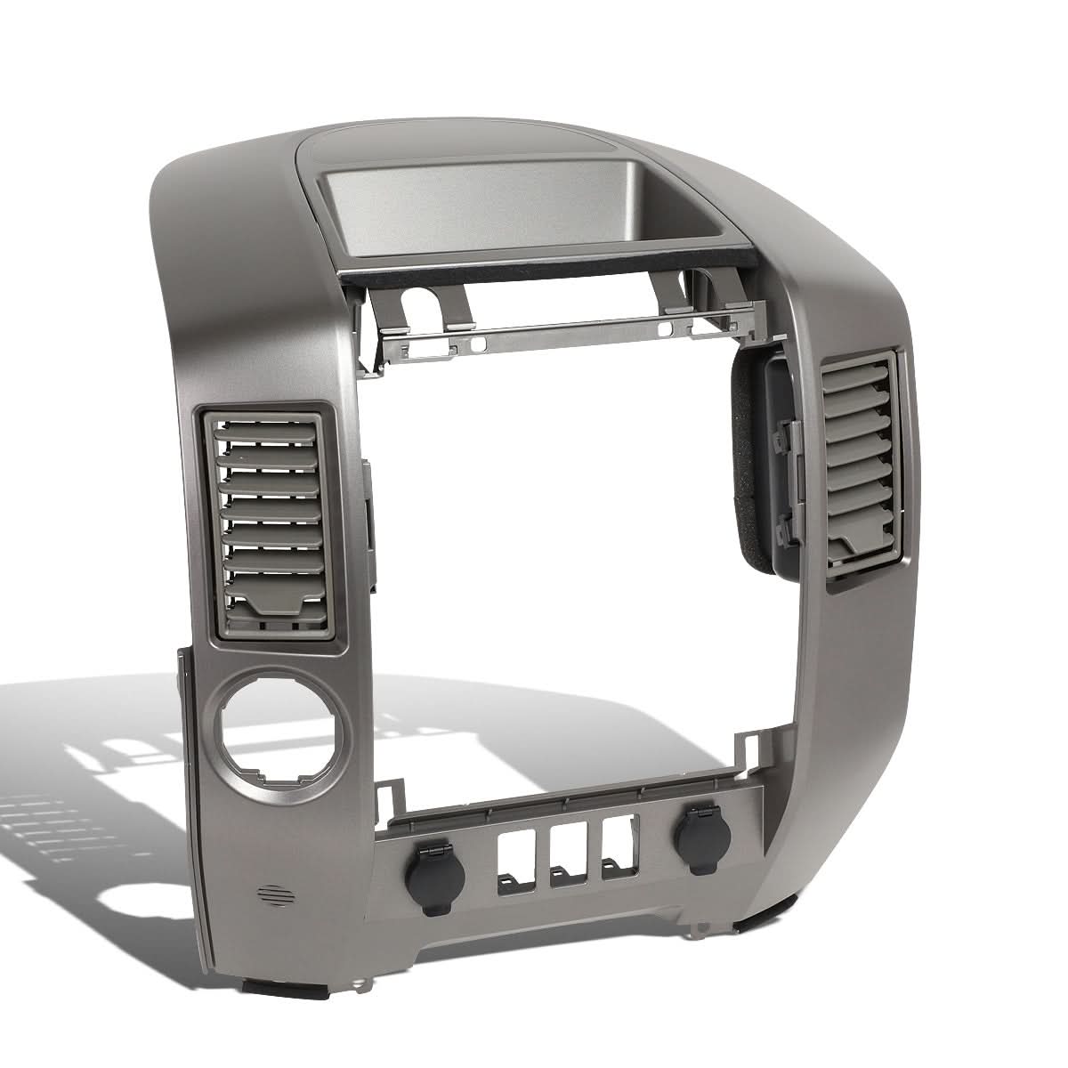 04-06 Nissan Titan/Armada A/C Center Console Bezel Gray