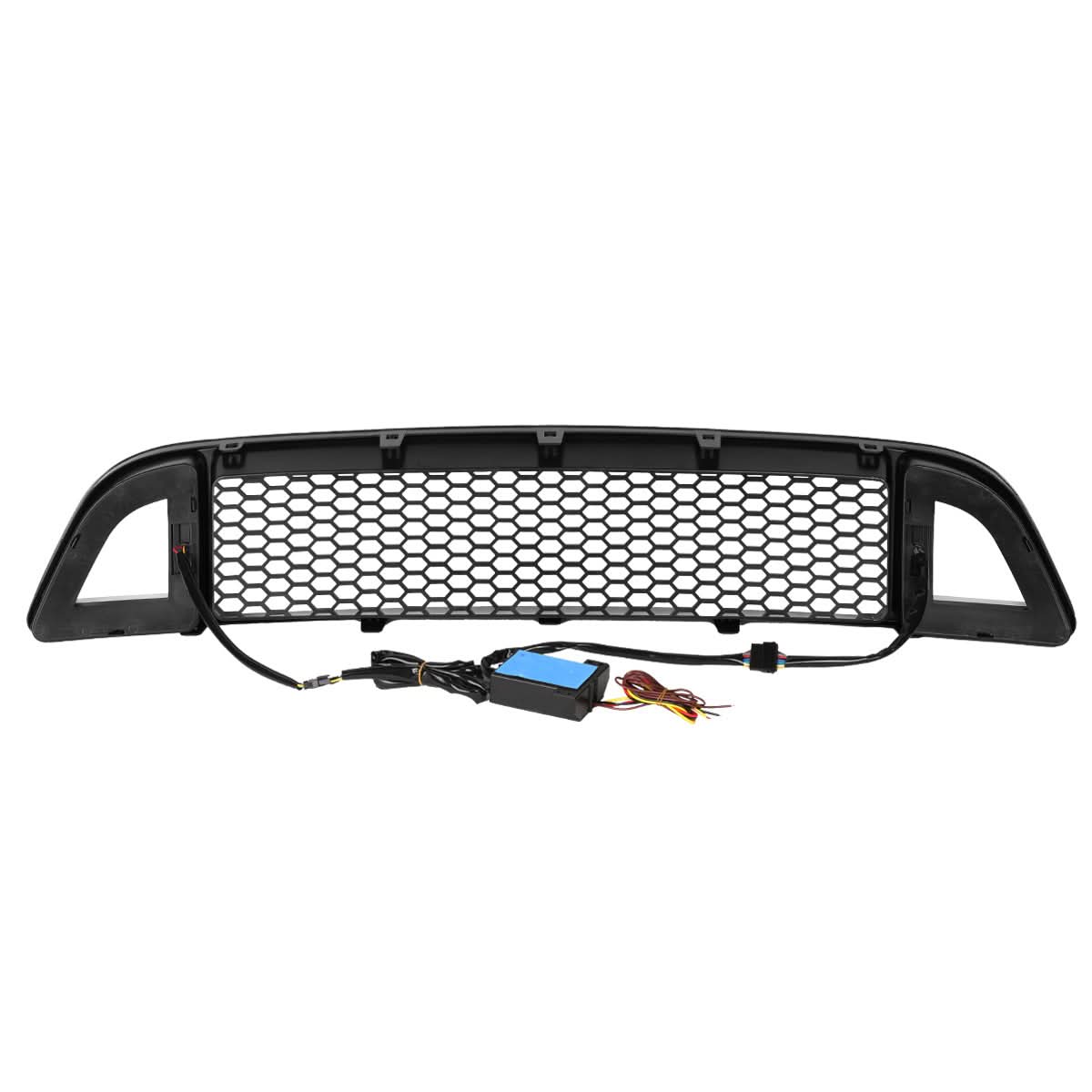 2013-2014 Ford Mustang Honeycomb Mesh LED DRL Grille