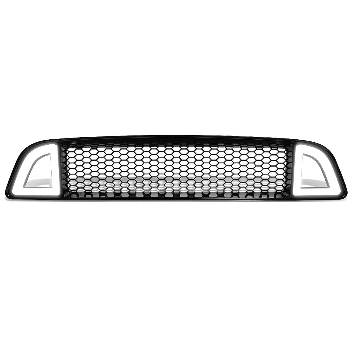 2013-2014 Ford Mustang Honeycomb Mesh LED DRL Grille