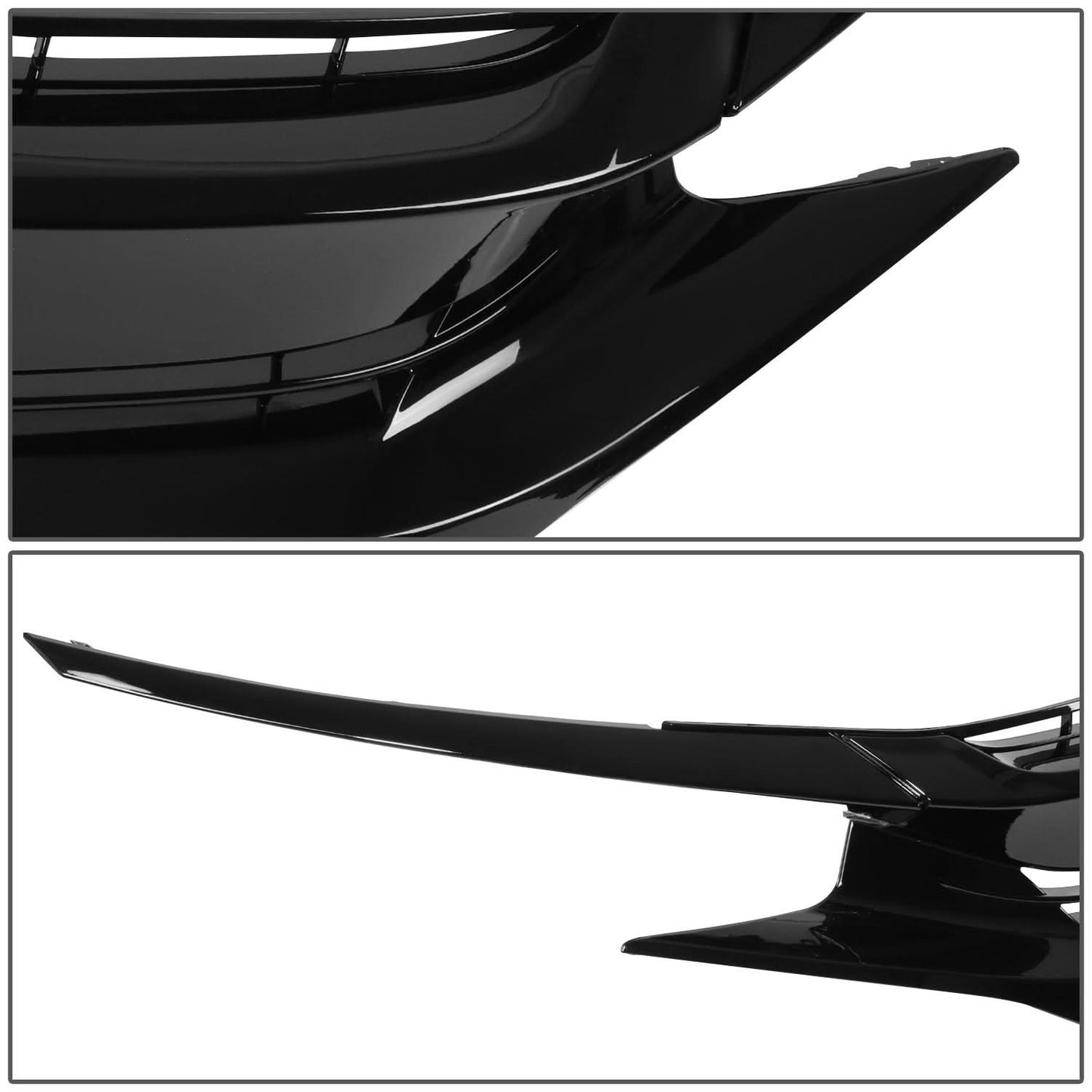2016-2021 Honda Civic Front Bumper Grille - Black