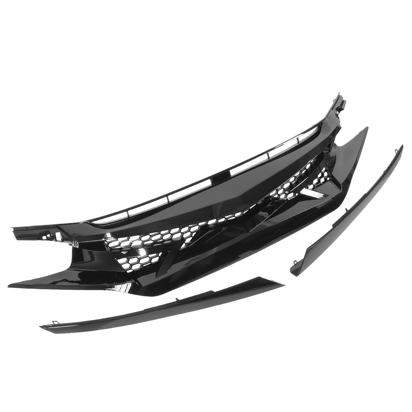 2016-2021 Honda Civic Honeycomb Mesh Front Bumper Grille