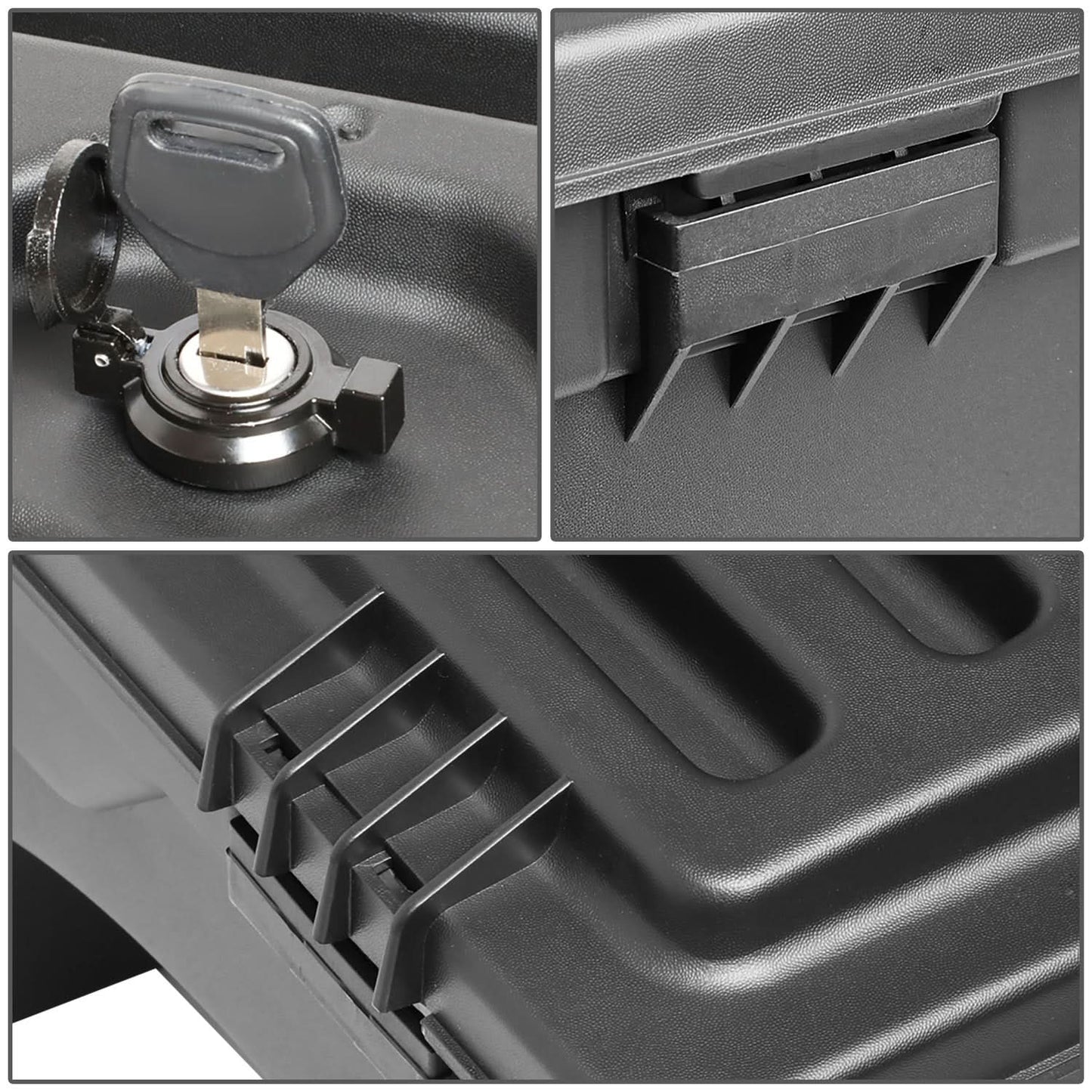 2005-2019 Toyota Tacoma Wheel Well Lock Box - Passenger Side Black