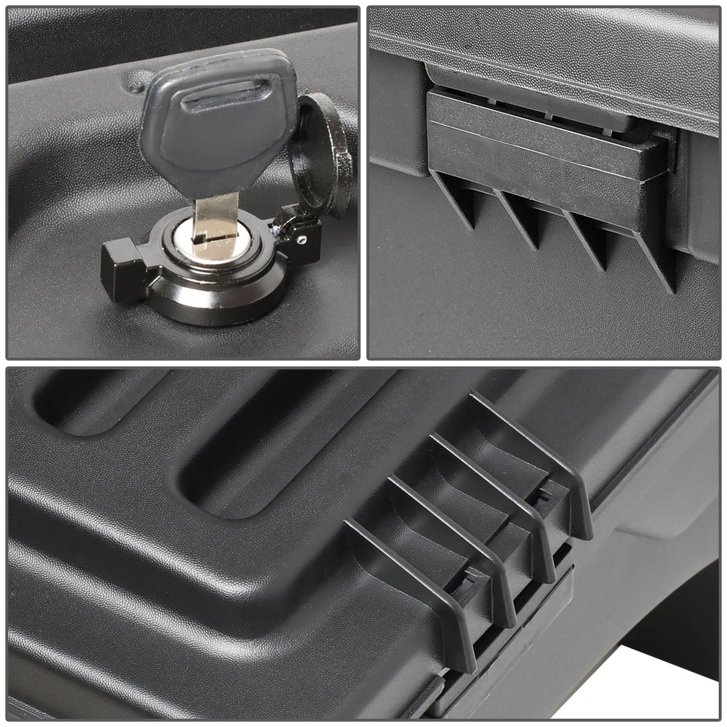 2007-2020 Toyota Tundra Wheel Well Lock Box Driver Side Black