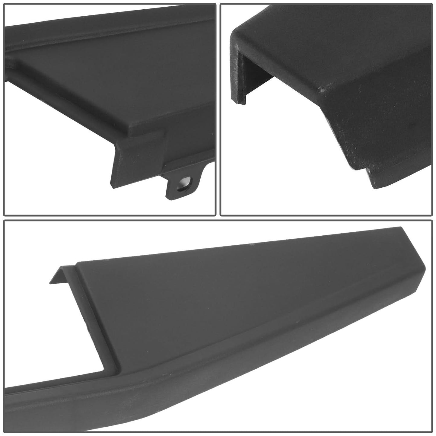 15-18 Ford F-150 Flex Step Tailgate Cover Cap Set - 2PCS Black