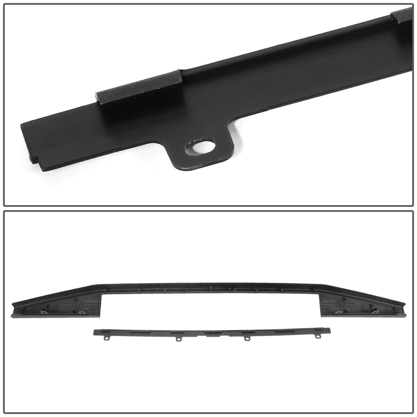 15-18 Ford F-150 Flex Step Tailgate Cover Cap Set - 2PCS Black