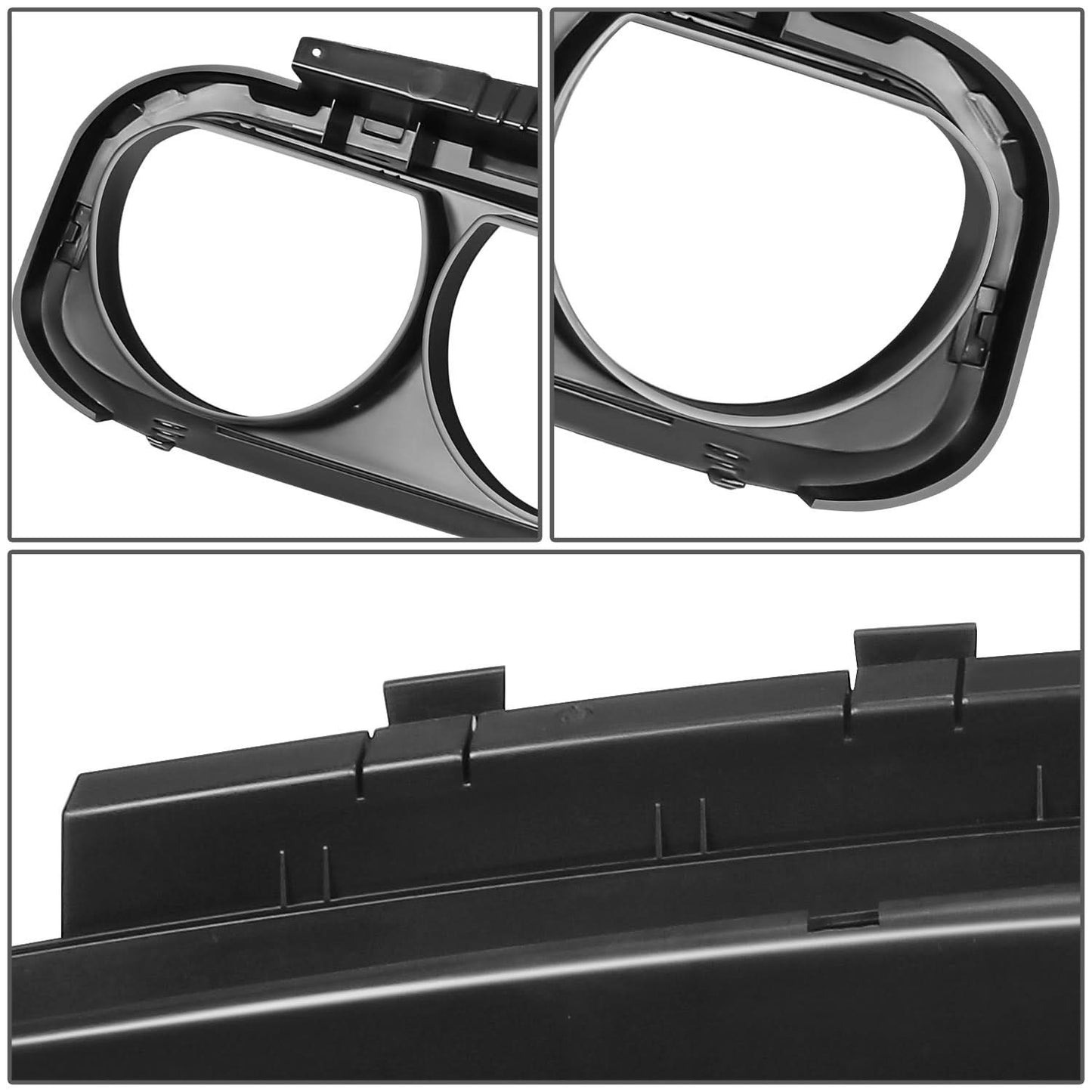 08-14 Dodge Challenger Front Bumper Grille - Matte Black