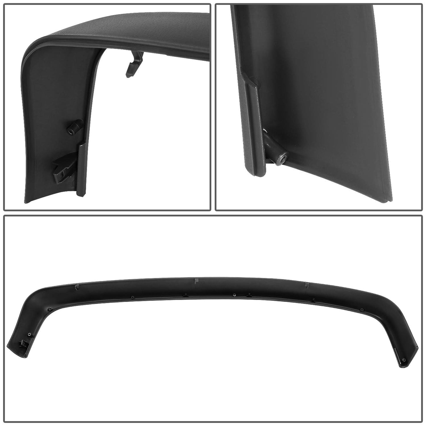 89-95 Toyota Pickup Instrument Panel Bezel Trim - Textured Black