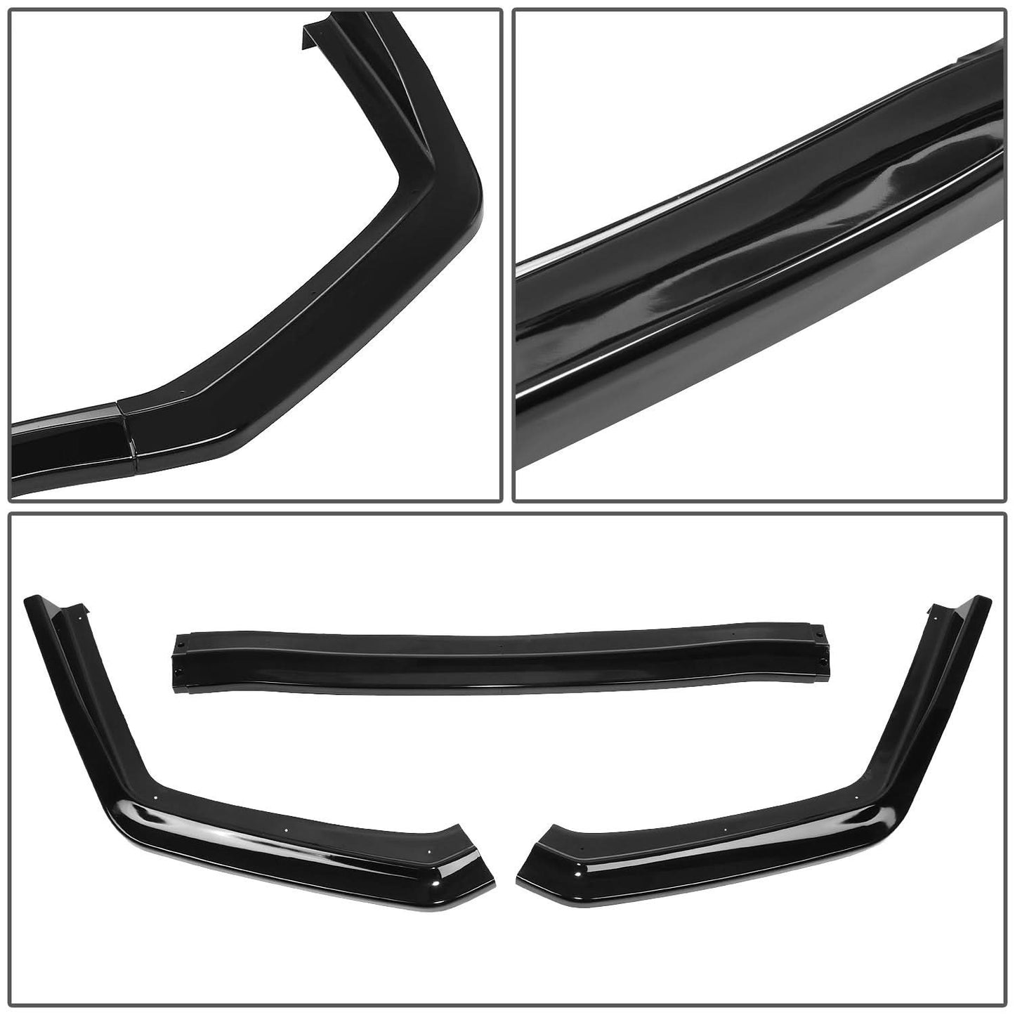 2015-2020 Subaru WRX STI CS Style Front Bumper Lip 3PC