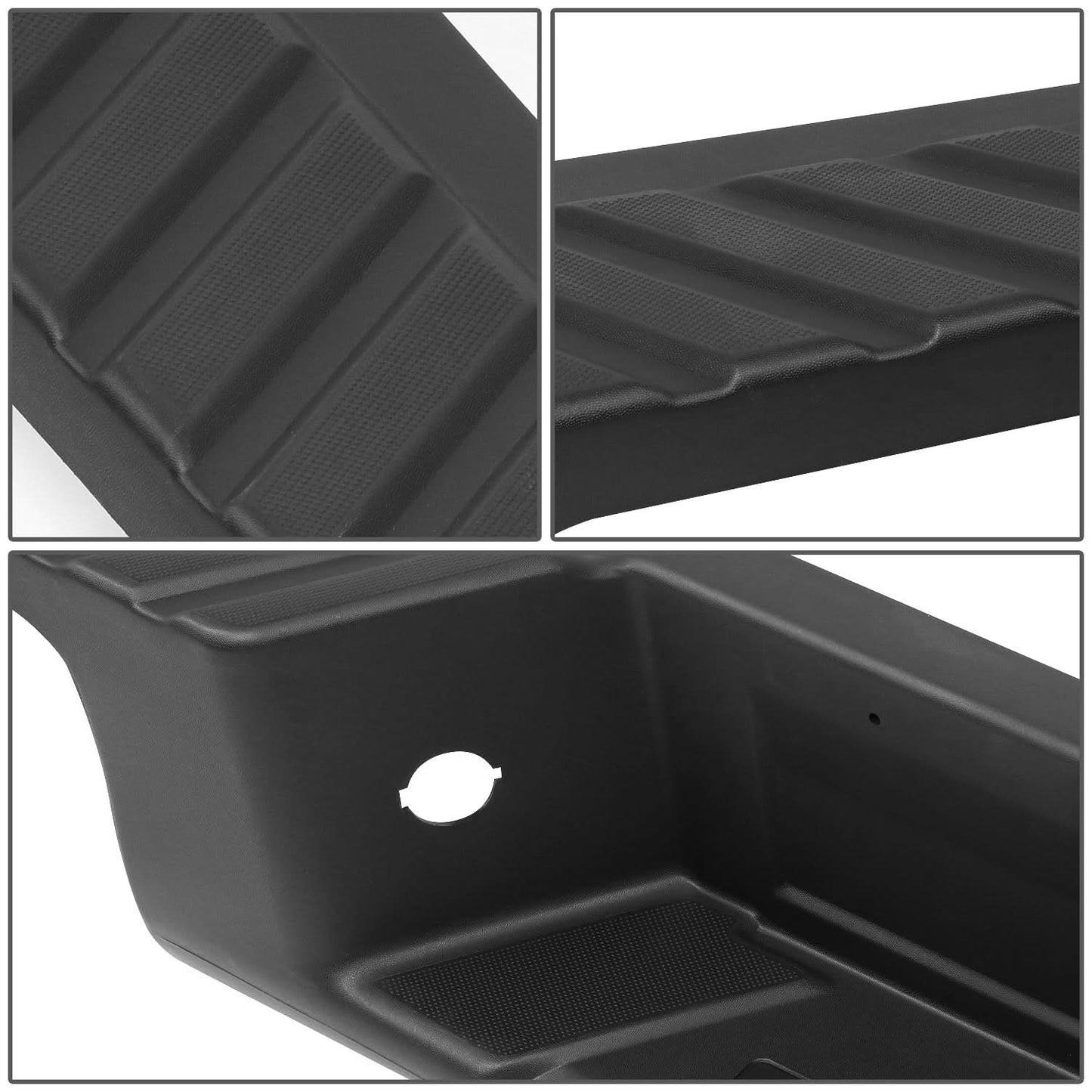 09-14 Ford F-150 Styleside Rear Bumper Step Protector Textured Black